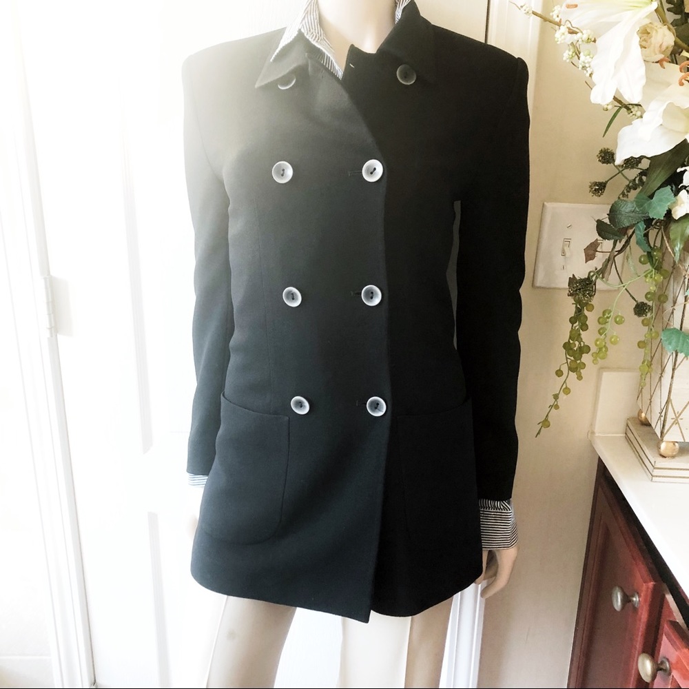 Migoscha 💯 Belgium Wool Designer Pea/Trench Coat